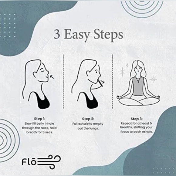 Mindful Breathing Necklace to Quit Smoking, Stop Smoking Necklace Quit Smoking - Picture 3 of 6